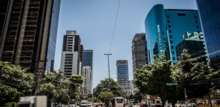 Avenida Engenheiro Luís Carlos Berrini, na zona sul de São Paulo